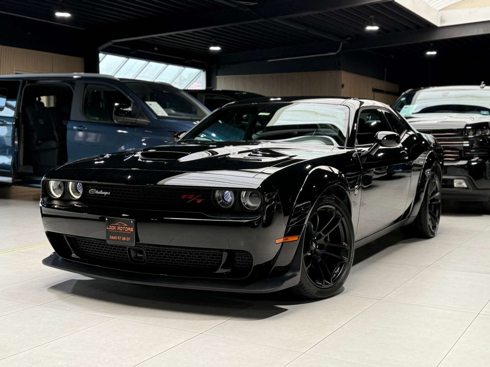 Dodge Challenger SRT SCAT EDITION 392 6.4L HEMI 492cv WIDEBO, Automaat, Achterwielaandrijving, Gebruikt, Zwart