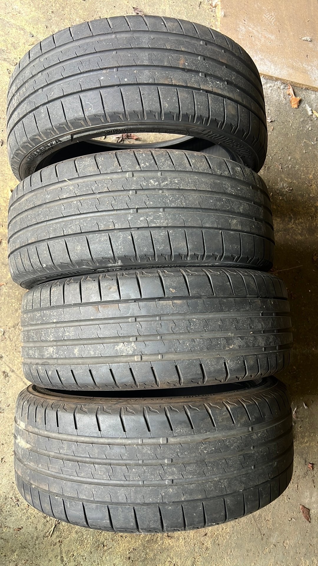 Bridgestone potenza sport 205 45 17, Auto-onderdelen, Banden en Velgen, Ophalen, Band(en)