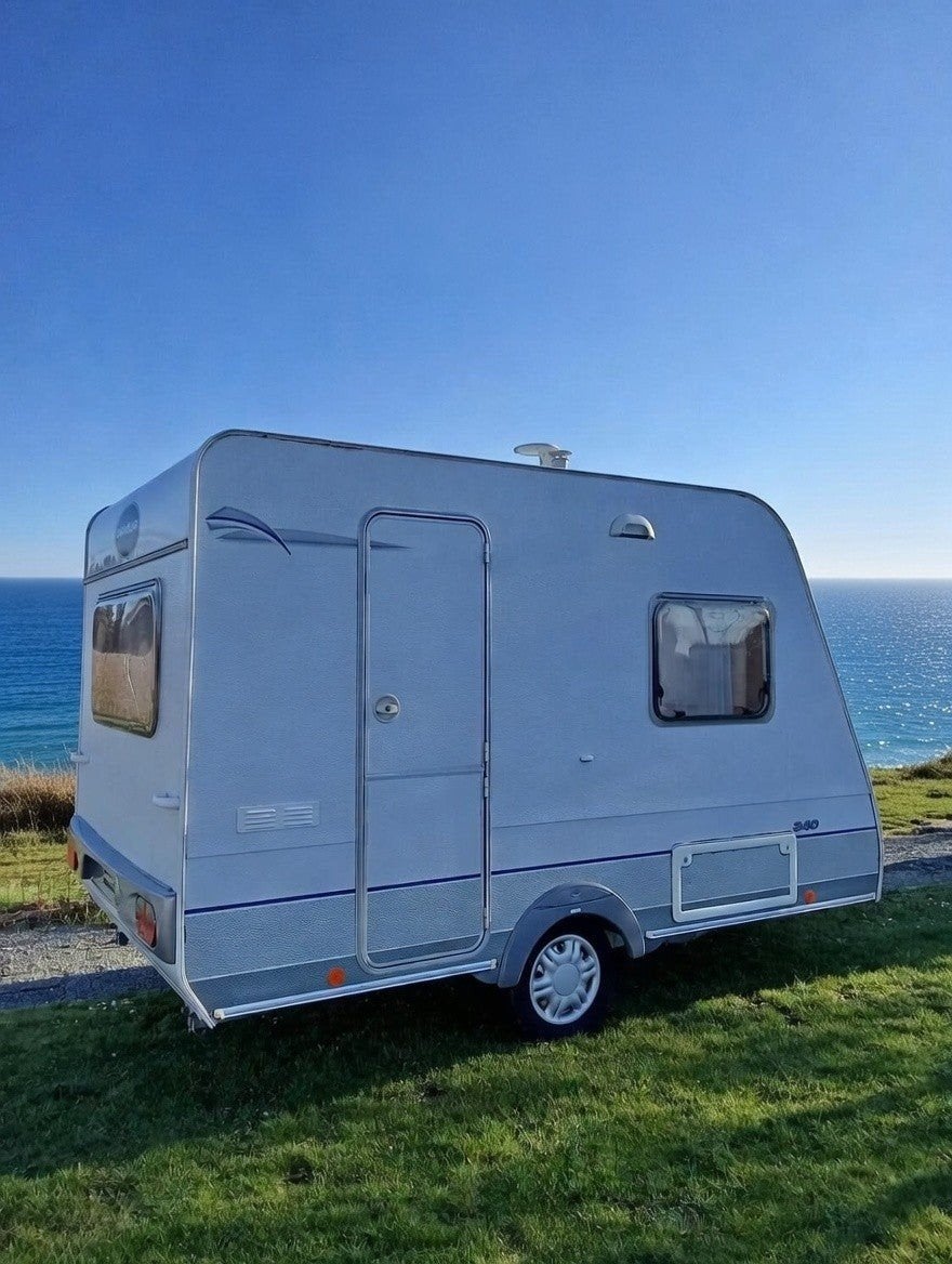 caravan keuringsvrij, Caravans en Kamperen, Caravans, Kachel, Particulier, 4 tot 5 meter, 500 - 750 kg