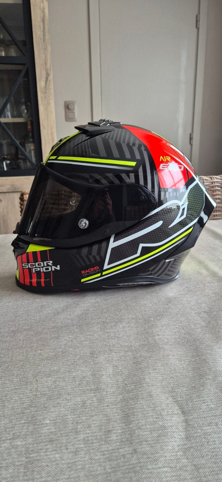 Casque Scorpion Exo R1 Victory M, Motos, Enlèvement ou Envoi, M