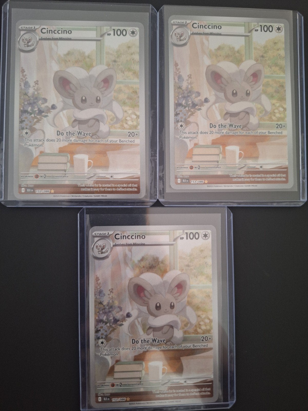 Pokemon cinccino 153 black bolt, Enlèvement ou Envoi