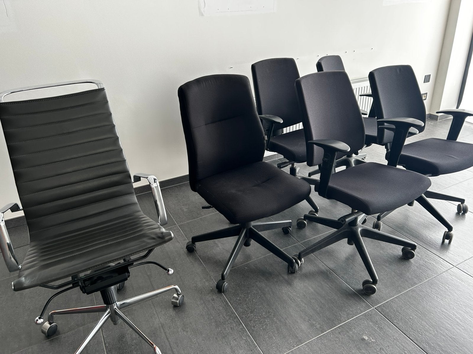 Diverse bureaustoelen te koop, Ophalen, Gebruikt, Zwart, Bureaustoel