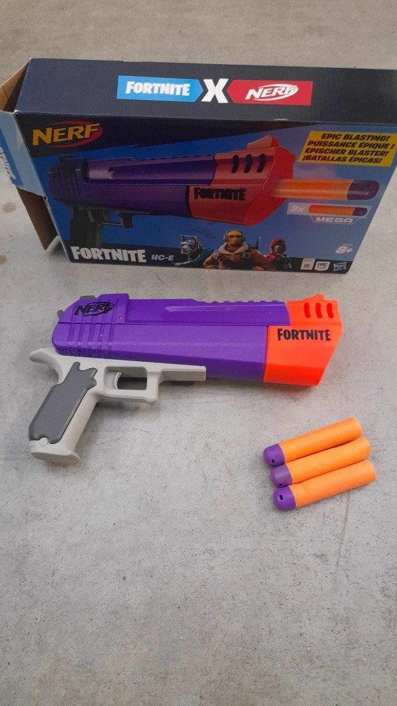 Nerf geweer Fortnite, Ophalen of Verzenden, Zo goed als nieuw