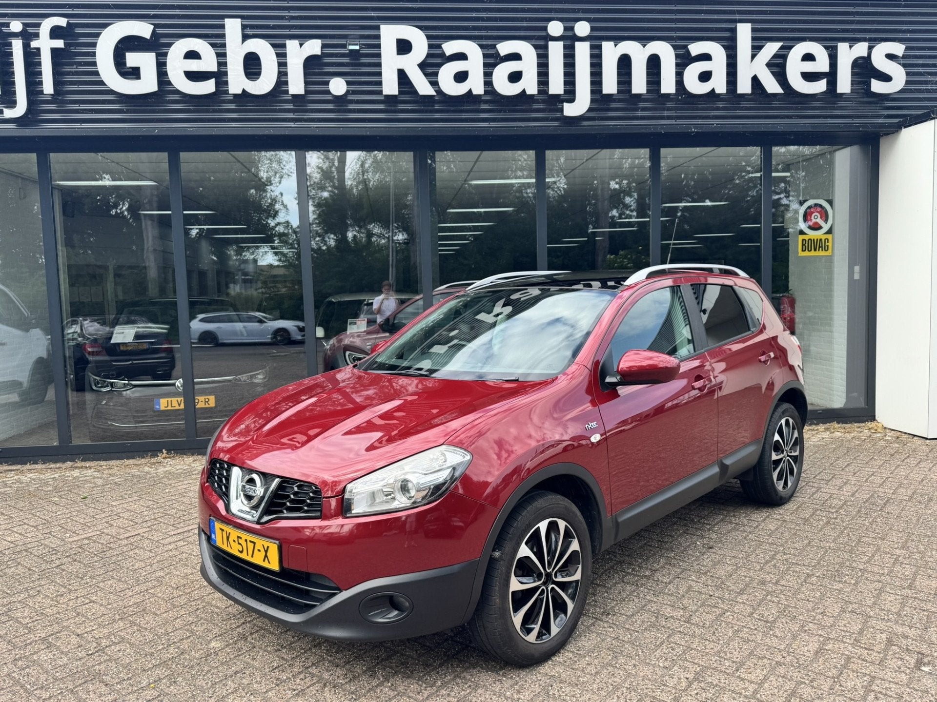 Nissan QASHQAI 1.5 dCi Connect Edition*Navi*ECC*Rechts stuur, Rouge, Achat, 82 kW, Boîte manuelle