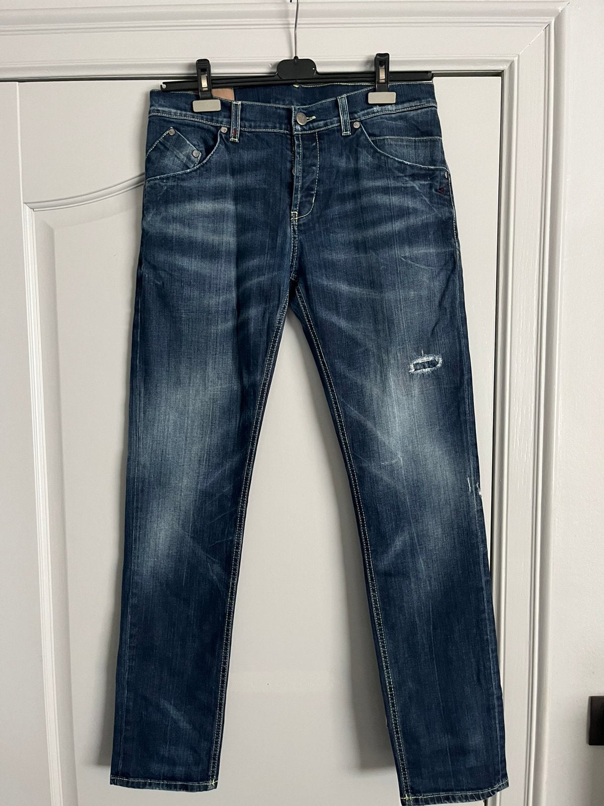 Dondup design jeans model sammy maat 36, Ophalen of Verzenden, Zo goed als nieuw, Blauw, W33 - W34 (confectie 48/50)
