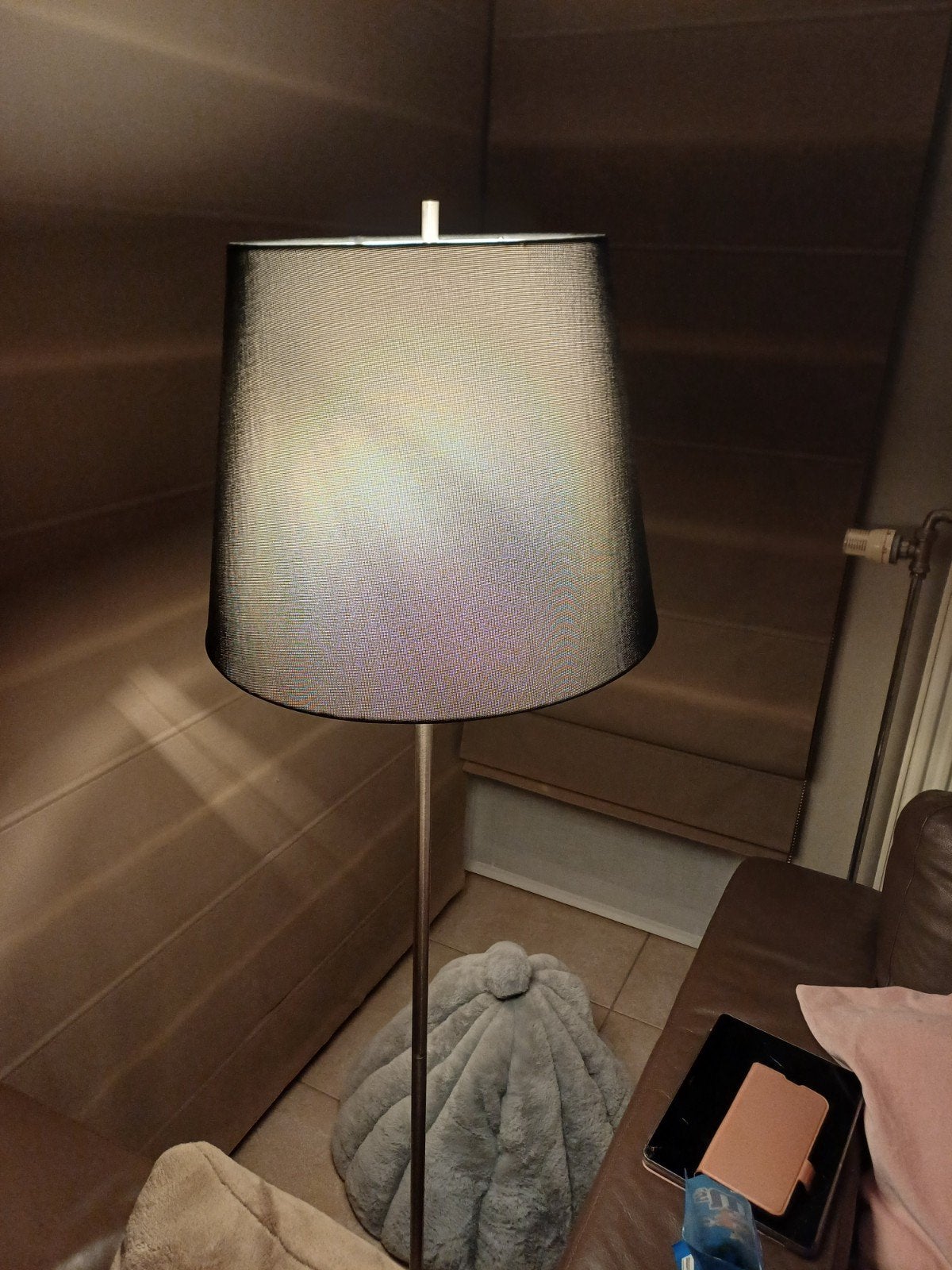 vloerlamp, Ophalen
