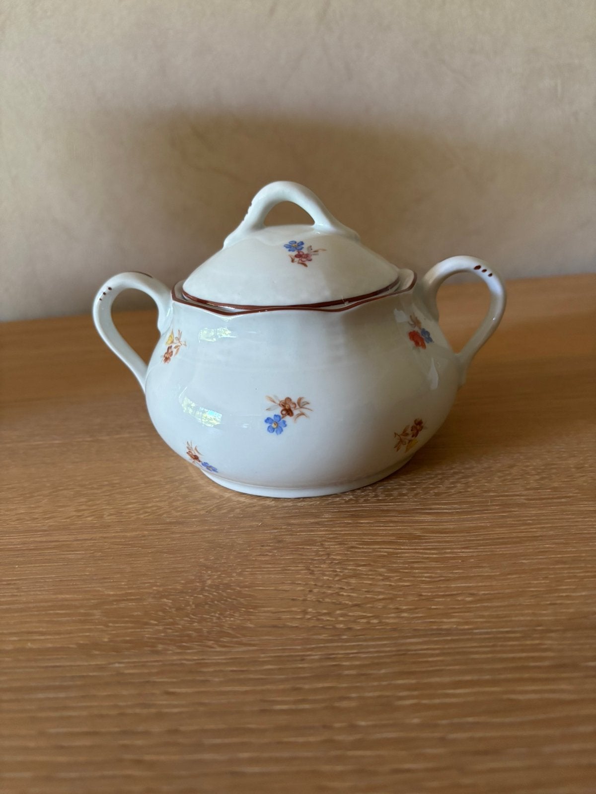 Vintage suikerpot, Czechoslovakie, goede staat, Ophalen