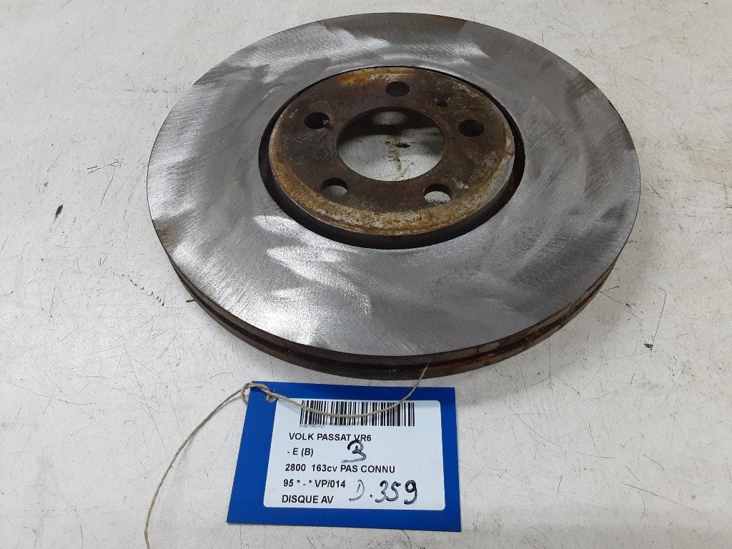 FREIN DISQUE AVANT Volkswagen Passat (35I) (01-1988/08-1996), Volkswagen, Mevr. I. Hauben, Utilisé, Rue de l'Espoir 34 34
4030  GRIVEGNÉE, BE