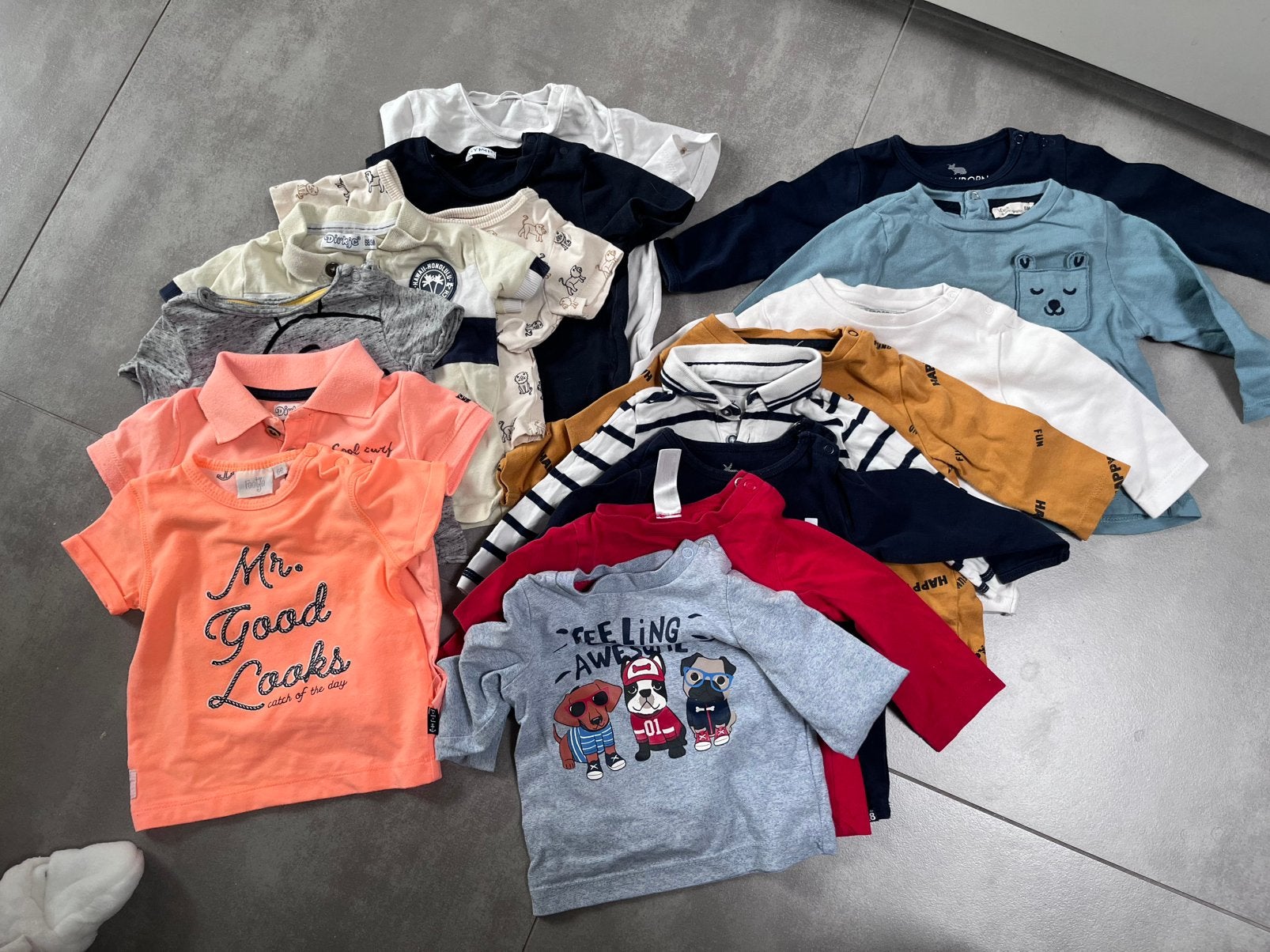 groot kledingpakket jongen maat 62/68 – 100 stuks, Kinderen en Baby's, Ophalen, Gebruikt, Maat 62