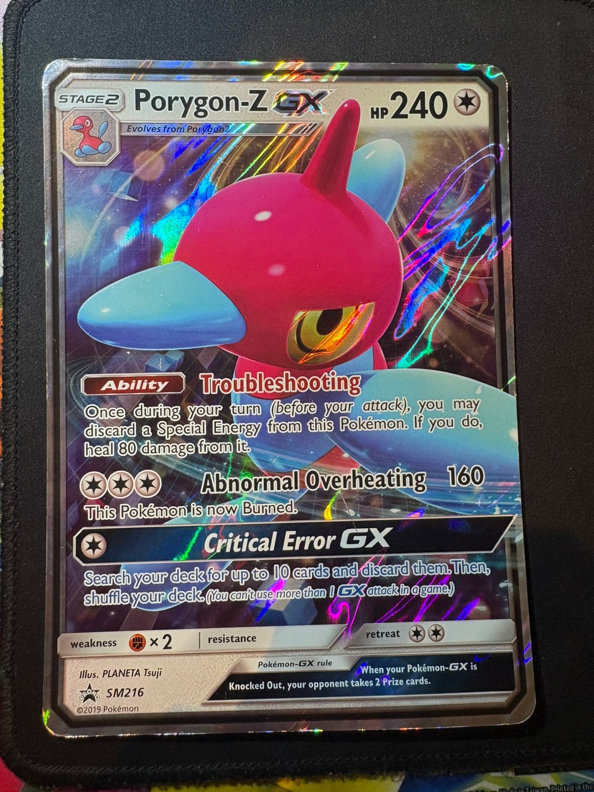 Porygon-Z GX SM126 jumbo pokemon kaart, Ophalen of Verzenden, Zo goed als nieuw
