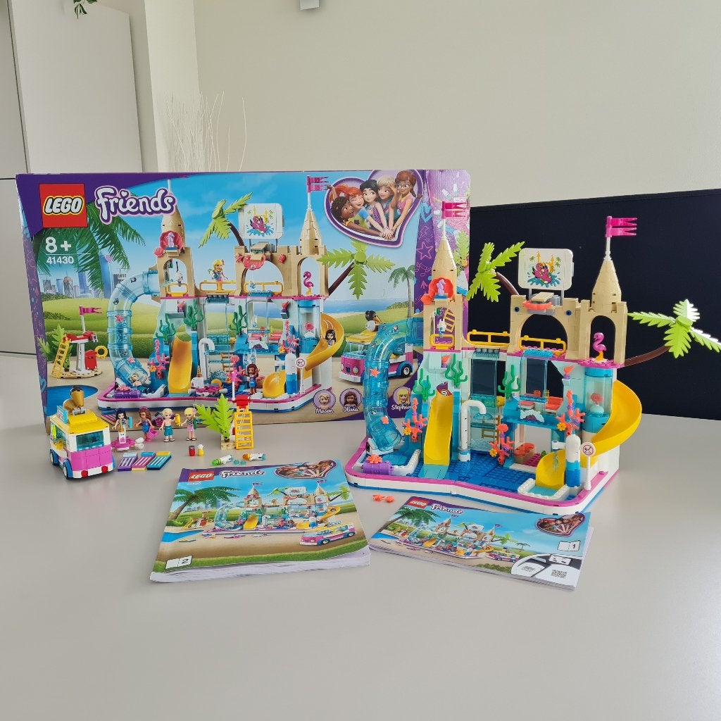 Lego Friends Zomer Waterpretpark (41430), Lego, Ensemble complet, Friends, Comme neuf