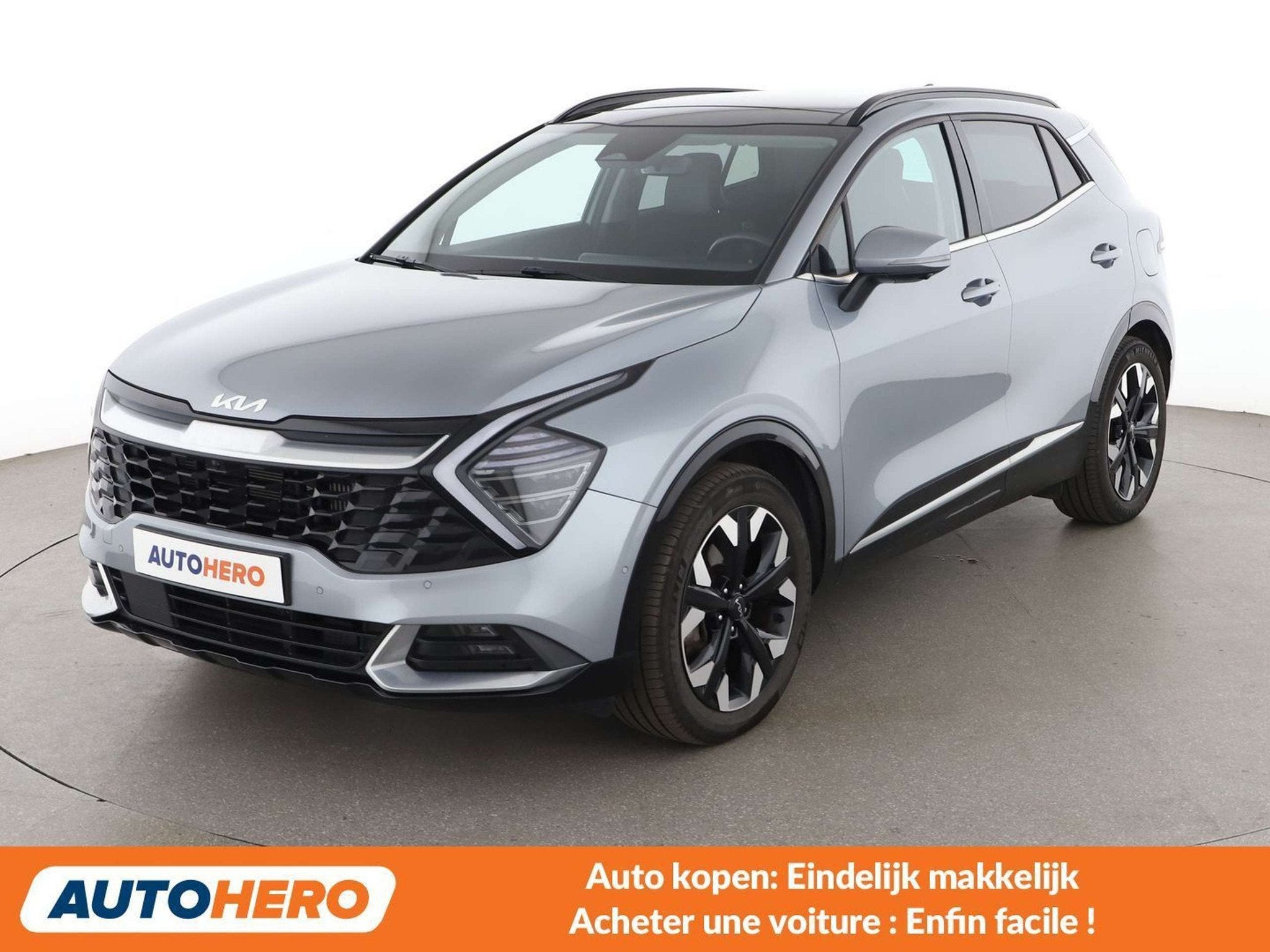Kia Sportage 1.6 Plug-in Hybrid Spirit 4WD (automatique), Autos, Cuir, Argent ou Gris, Achat, Euro 6