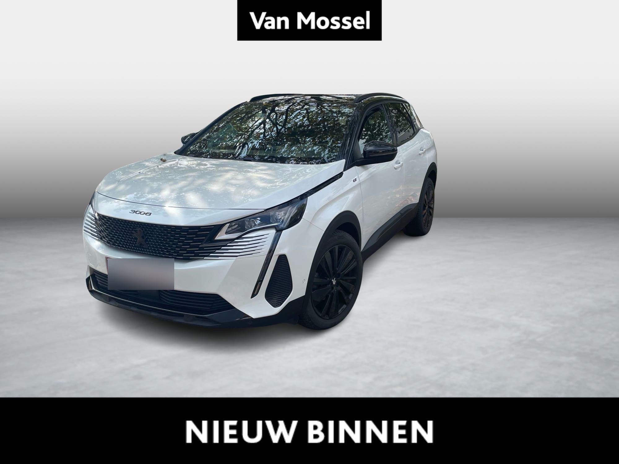Peugeot 3008 1.2 PureTech 96kW S&S Auto GT, Auto's, Stof, Gebruikt, Automatische klimaatregeling, Wit