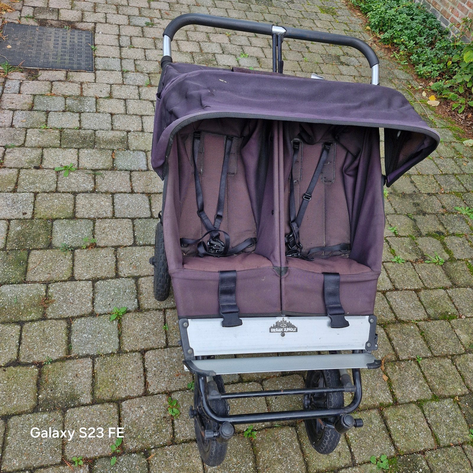 Dubbele buggy, Ophalen, Gebruikt, Kinderwagen of Buggy