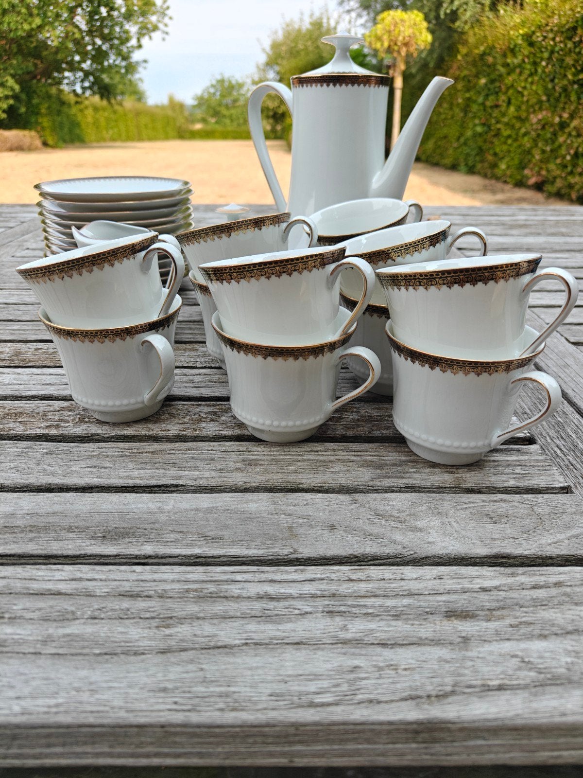 Mitterteich Bavaria koffieservies – vintage, Ophalen