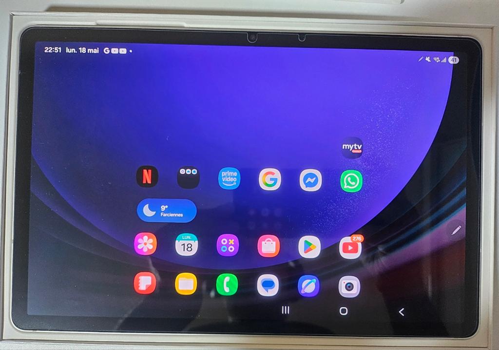 Samsung Galaxy tab S9 5G avec boîte et housse, Informatique & Logiciels, Enlèvement ou Envoi, S9 5g, Comme neuf, Samsung Galaxy Tab