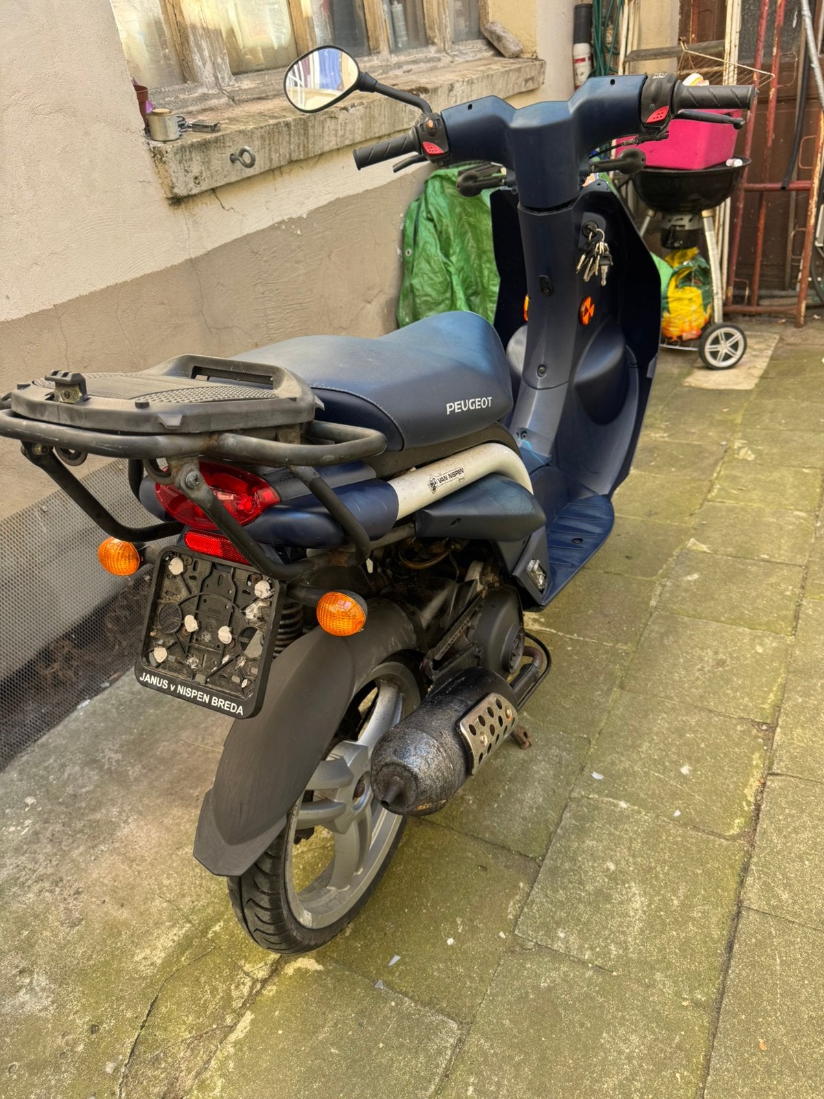Scooter Brommer peugoet ludix 25km/h classe A, Enlèvement, Comme neuf, Ludix