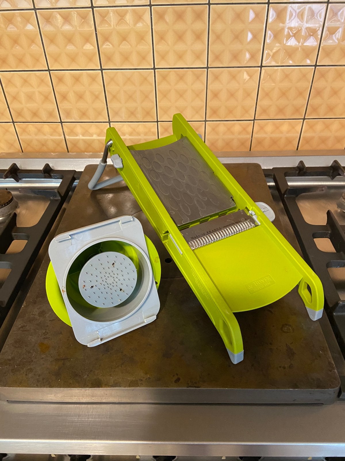 DE BUYER SWING PLYS MANDOLINE, Huis en Inrichting, Ophalen, Zo goed als nieuw