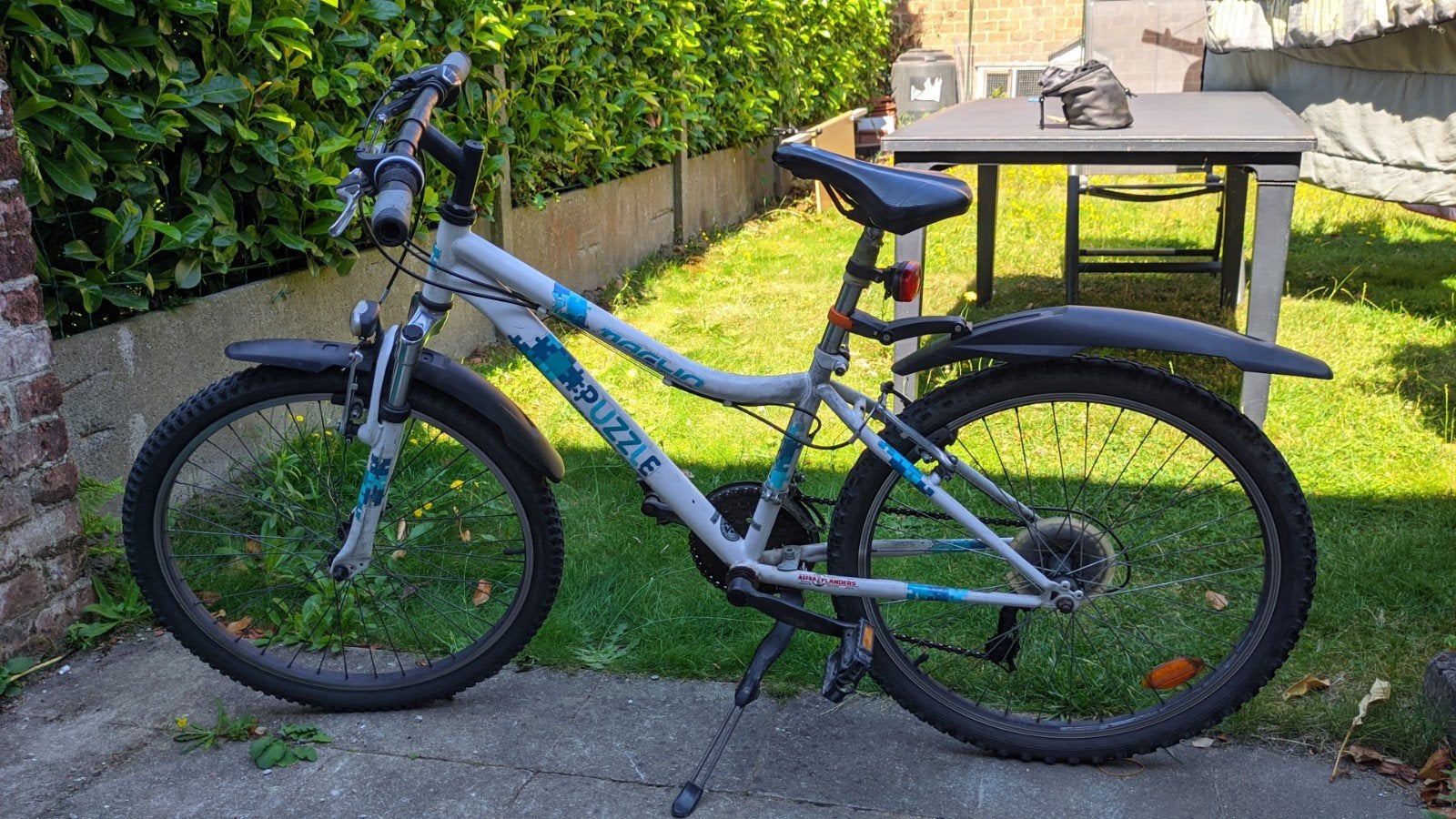 Jongensfiets Puzzle 20 inch, Fietsen en Brommers, Ophalen, Puzzle, Gebruikt, Velgrem