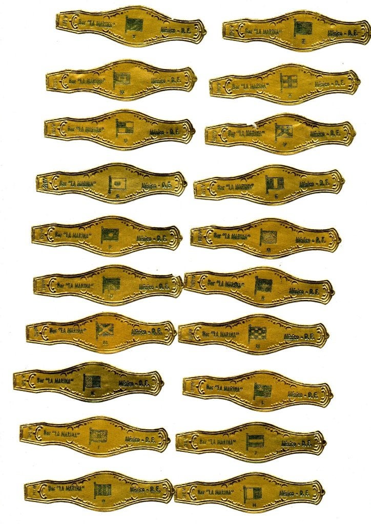 SIGARENBANDEN LA MARINA, Ophalen of Verzenden, Nieuw, Sigarenbandjes