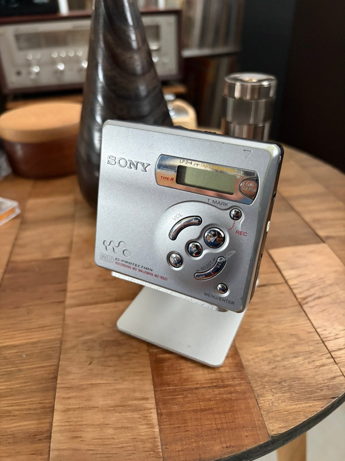 lecteur enregistreur minidisc sony MZ r501, Enlèvement ou Envoi, Comme neuf