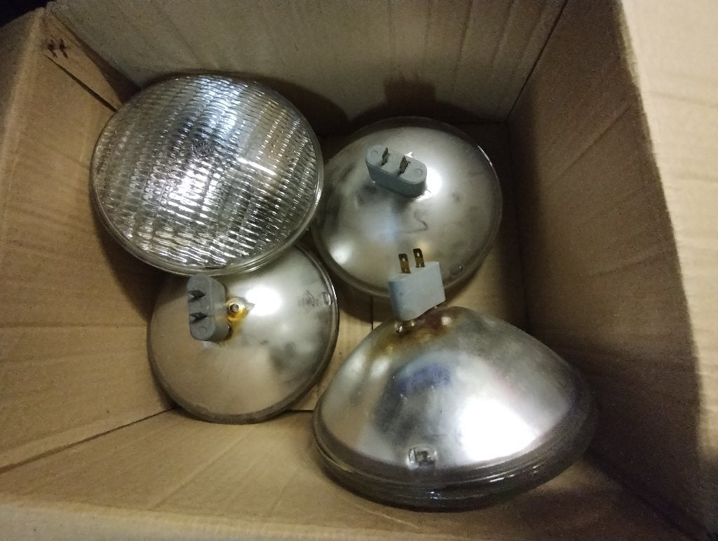 4 x PAR 64 lamp 1000W Wide, Muziek en Instrumenten, Licht en Laser, Ophalen, Gebruikt