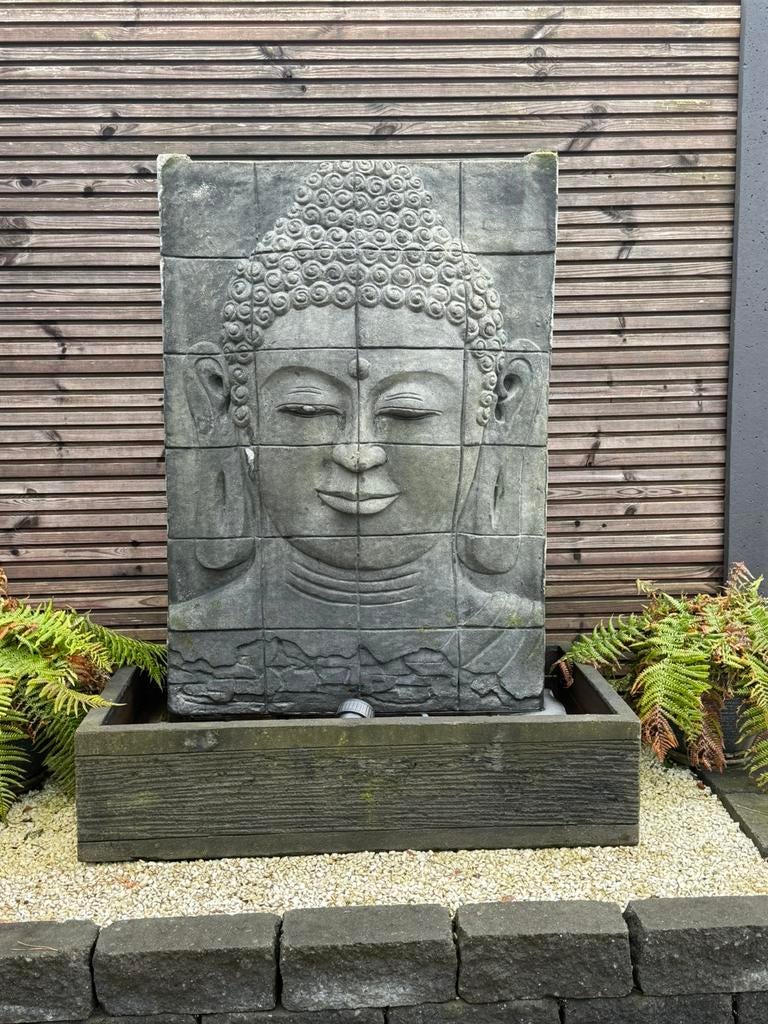 Prachtige wandfontein, Tuin en Terras, Ophalen, Zo goed als nieuw
