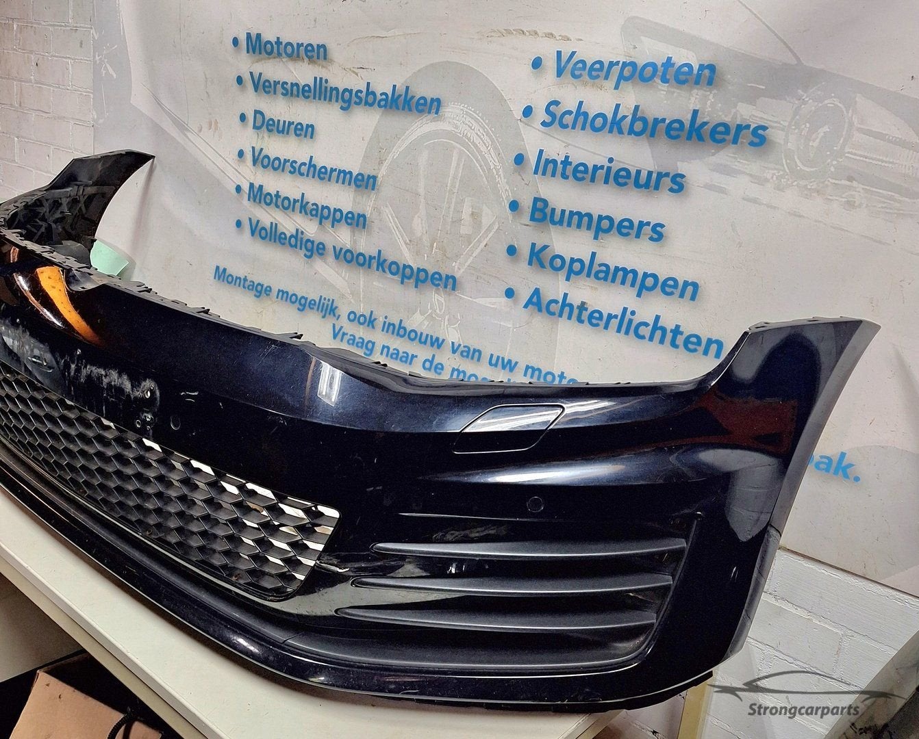 Voorbumper VW Golf VII 7 GTI Compleet 5G0807221L kleur LC9X, Auto-onderdelen, Gebruikt, -, -, Ophalen of Verzenden