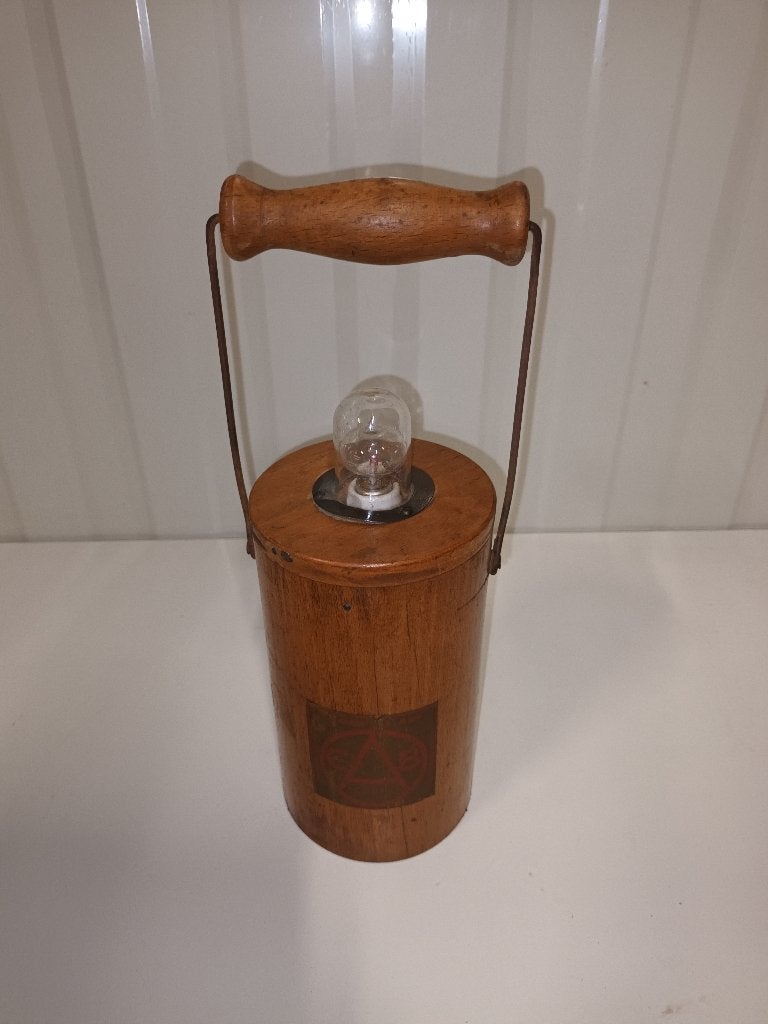 Lampe à batterie en bois Cébéa, Enlèvement ou Envoi