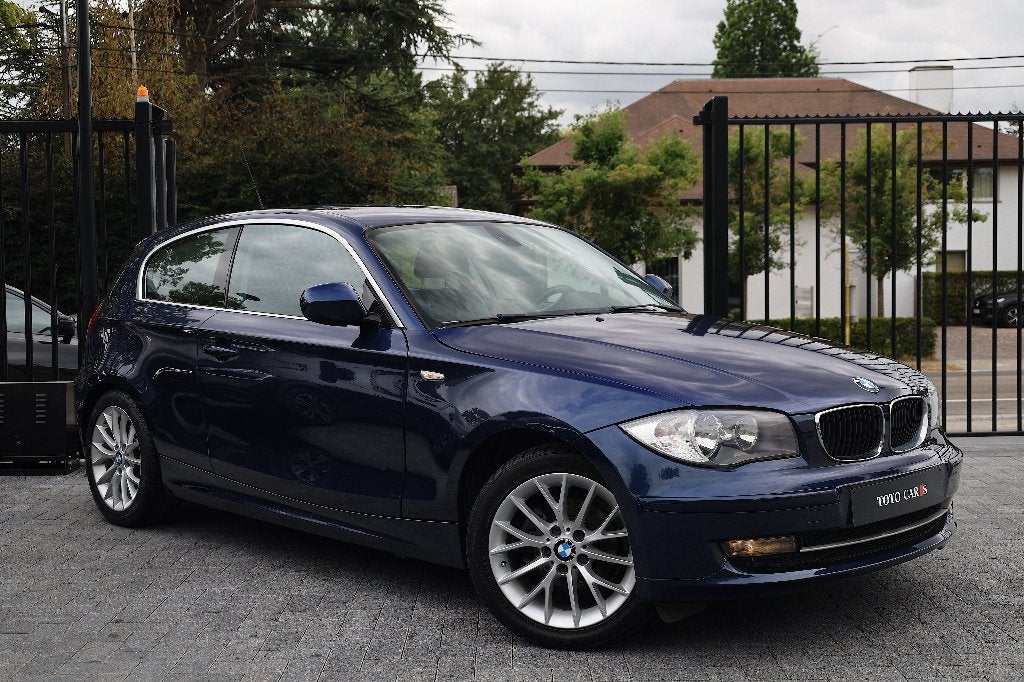 BMW 116 i Coupé | Cruise | Stoel-Verwarm, Auto's, BMW, 90 kW, 1995 cc, Zwart, Blauw