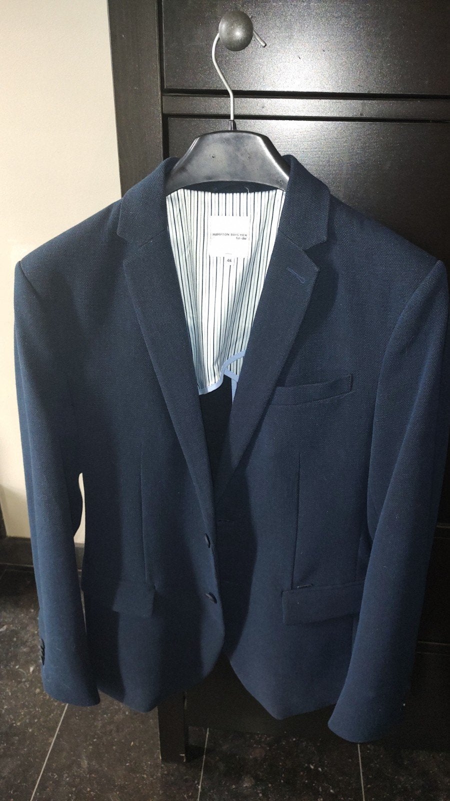 Veste de costume bleue Hampton Bays - JBC, Vêtements | Hommes, Enlèvement, Taille 46 (S) ou plus petite, Bleu