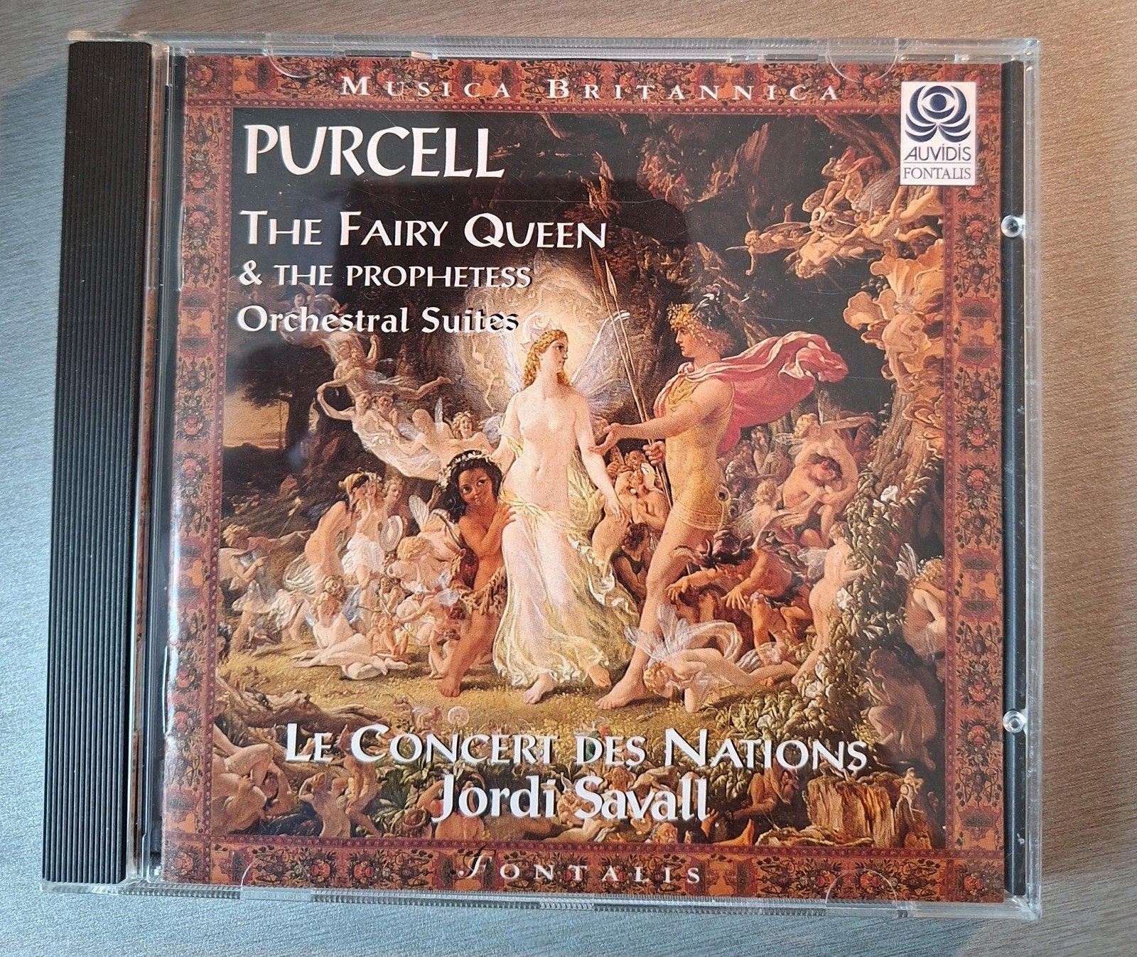 CD. Purcell. La Reine des fées (Auvidis, Savall)., Enlèvement ou Envoi, Purcell