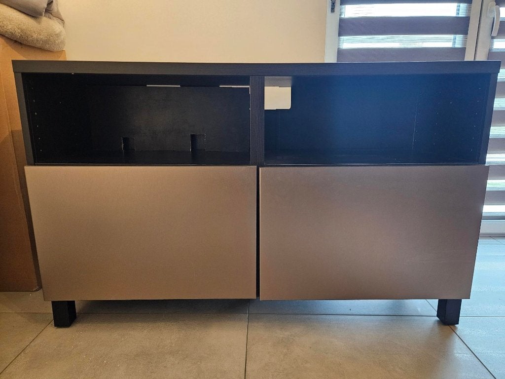Meuble TV, Teck, 25 à 50 cm, Moins de 100 cm, 100 à 150 cm