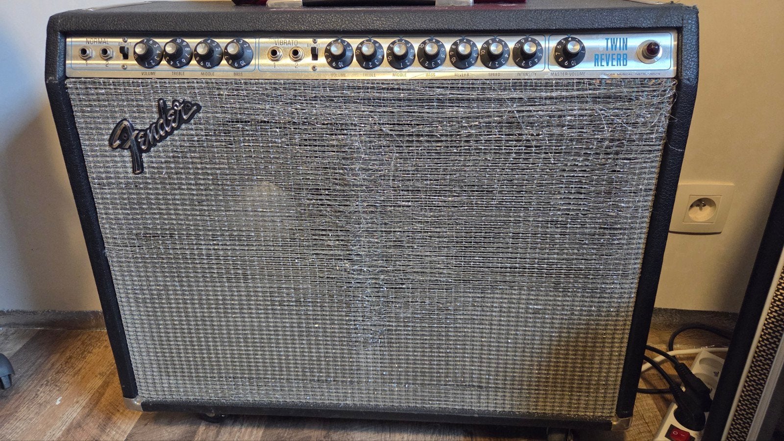 Fender Twin Reverb Silverface (1974-1976) rare JBL D120F, Ophalen