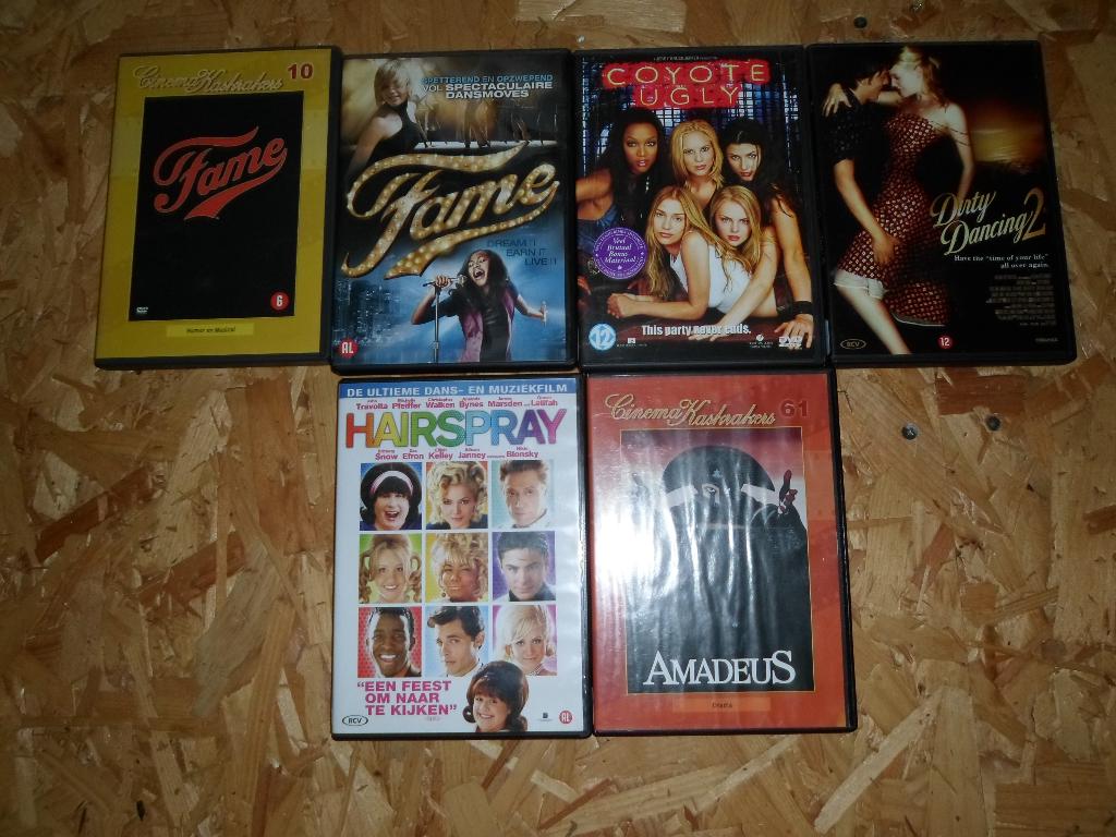 DVD'S muziek en dans, Ophalen, Zo goed als nieuw