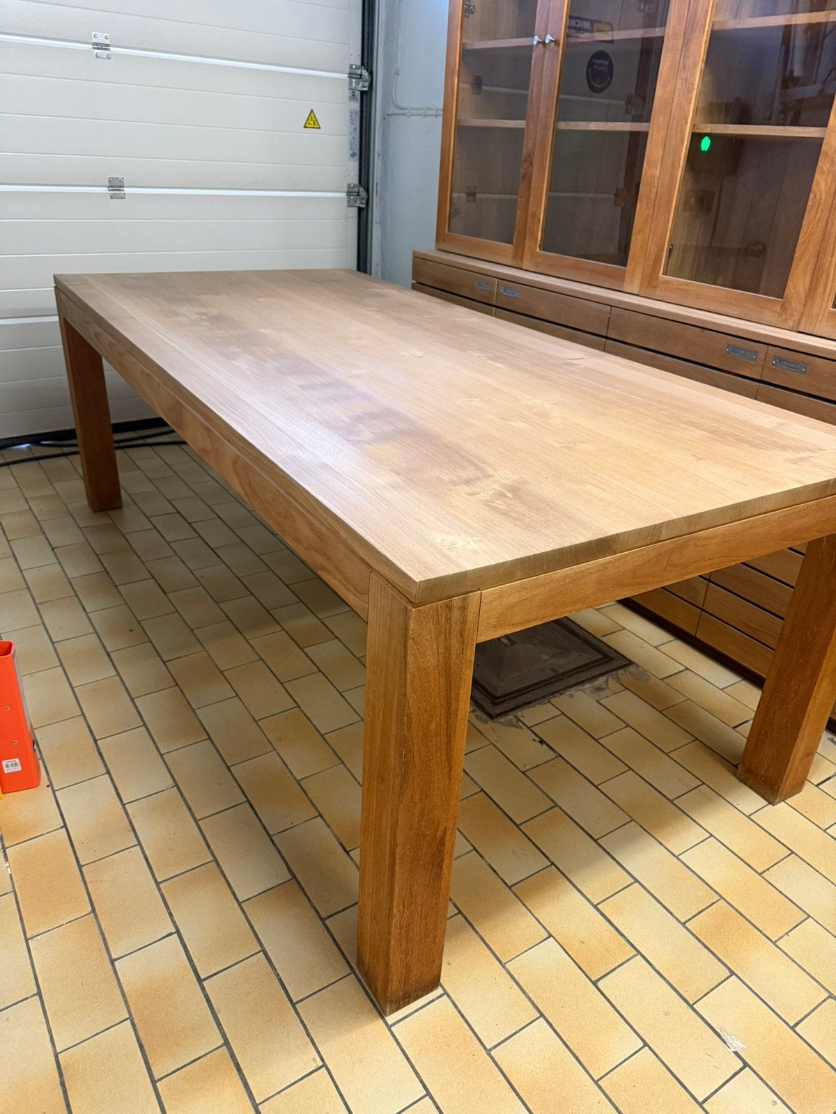 Mooie tafel in teak, Ophalen, Zo goed als nieuw