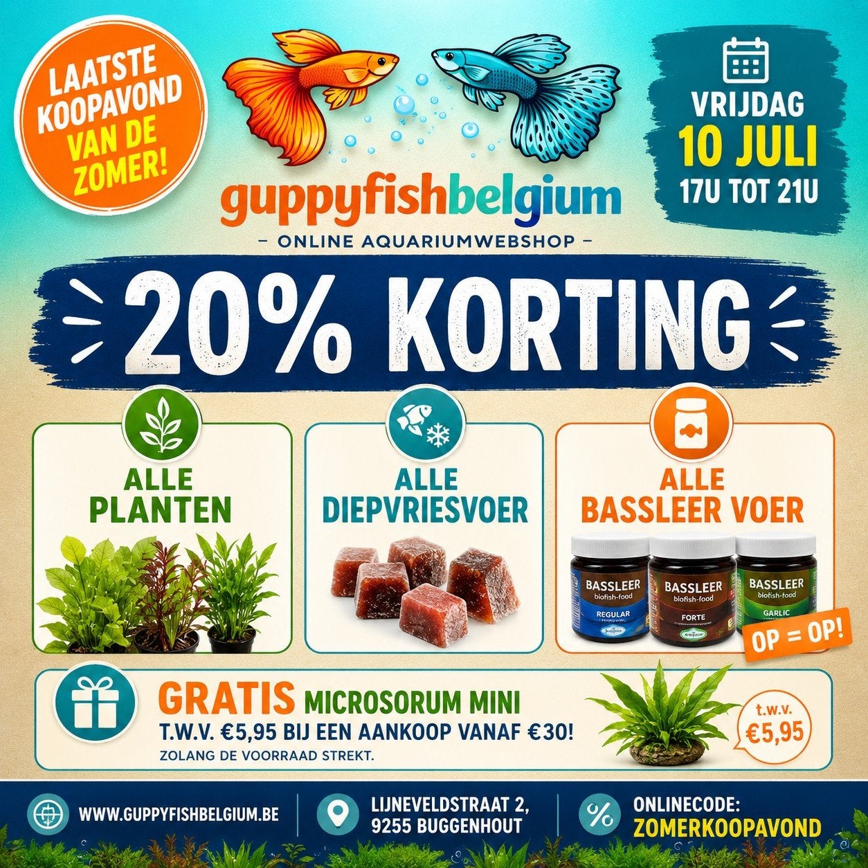 Koopavond vrijdag 10 juli, Dieren en Toebehoren, Vissen | Aquariumvissen, Vis, Zoetwatervis, Schoolvis