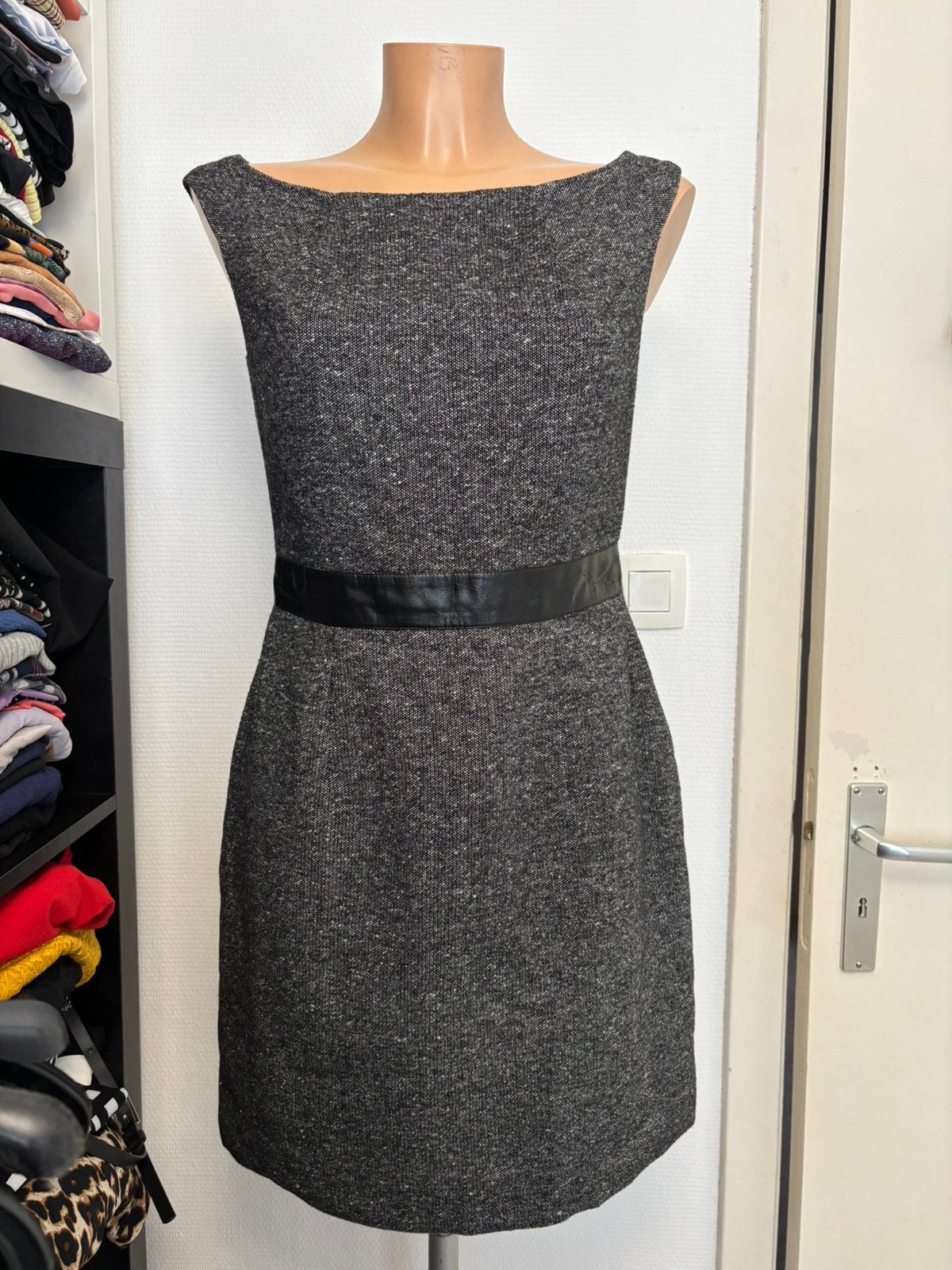 Robe chic, Enlèvement ou Envoi, Comme neuf, Gris