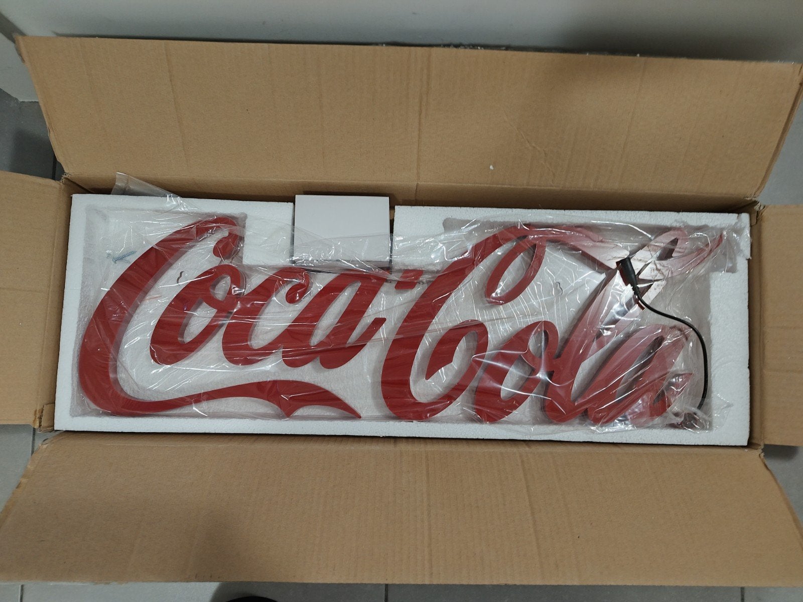 Coca-Cola  led lichtreclame (74cmx25cmx4cm), Verzamelen, Ophalen of Verzenden, Nieuw, Lichtbak of (neon) lamp