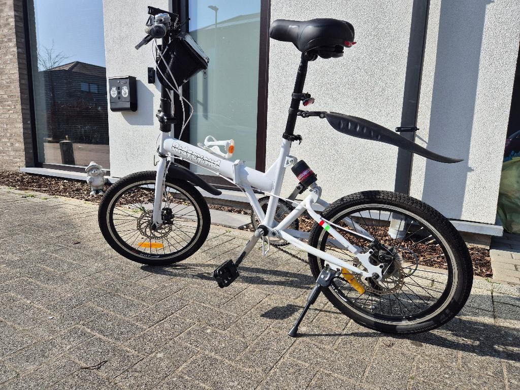 plooifiets te koop, Fietsen en Brommers, Fietsen | Vouwfietsen, Gebruikt, Heren, Overige merken, 20 inch of meer, Totaal opvouwbaar