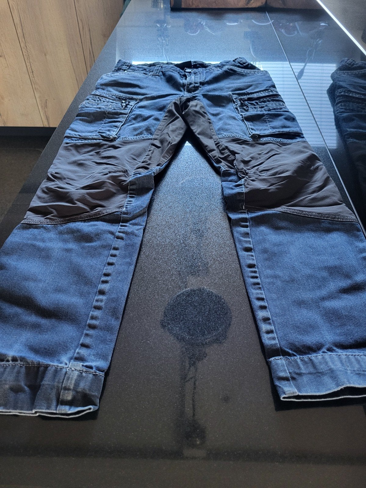 Blakläder jeans/zwart c46, Vêtements | Hommes, Pantalons, Blakläder, Comme neuf, Bleu, Taille 46 (S) ou plus petite