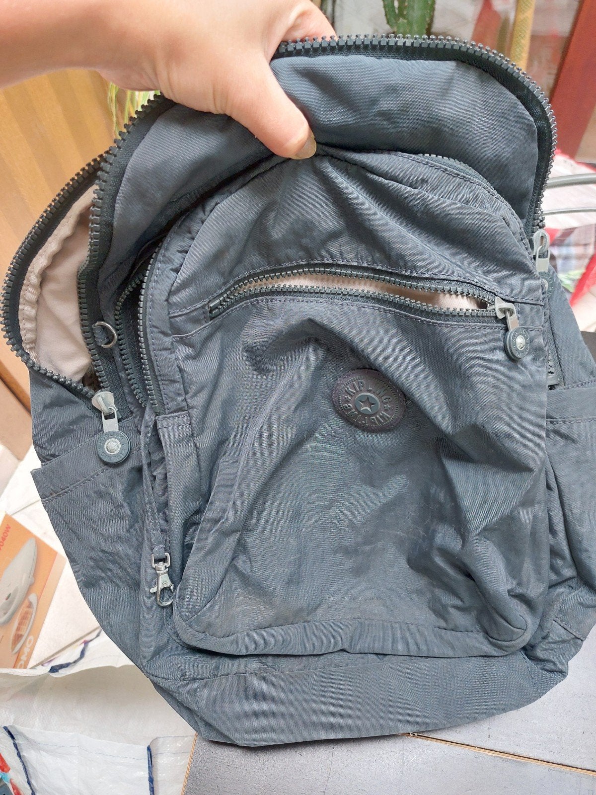 Cartable Kipling bleu foncé, Divers, Enlèvement ou Envoi, Comme neuf