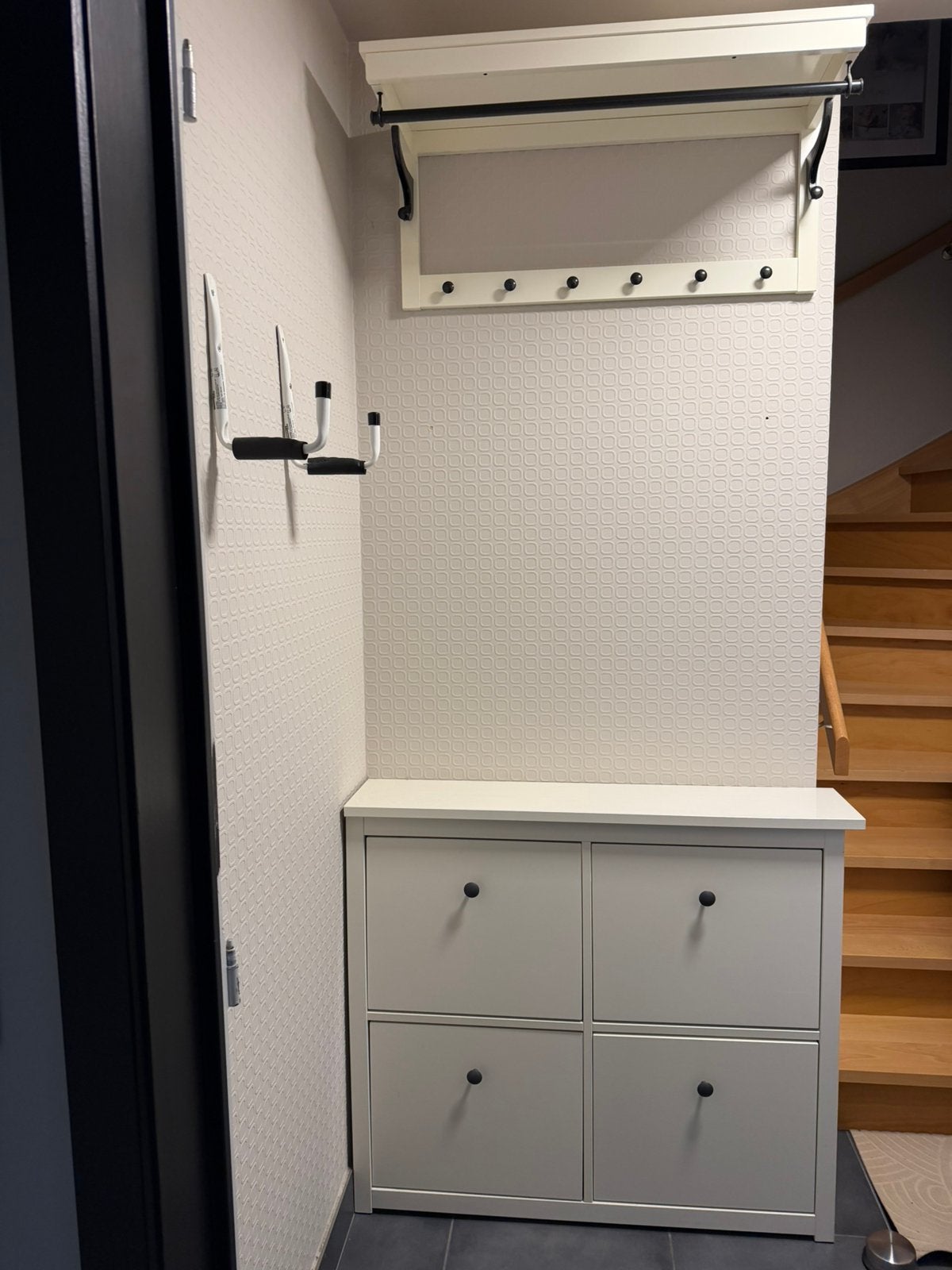 Schoenen kast/ kapstok, Ophalen, Gebruikt