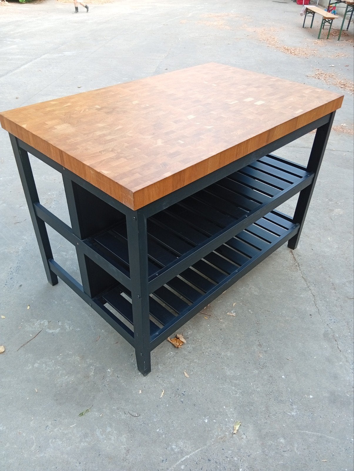 table/ îlot de cuisine 80x125cm, Maison & Meubles, Cuisine | Éléments de cuisine, Moins de 100 cm, Comme neuf, Enlèvement, 75 cm ou plus