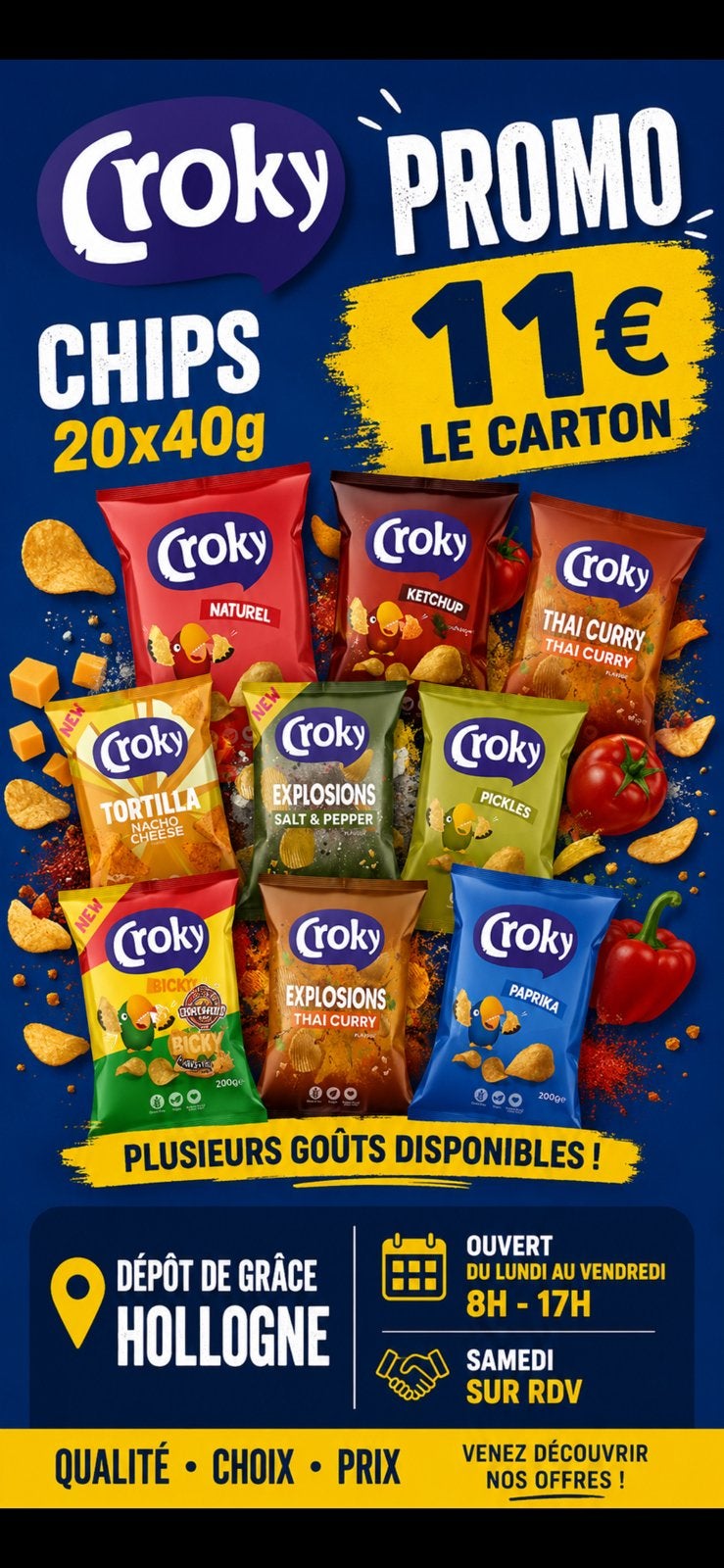 Croky chips
