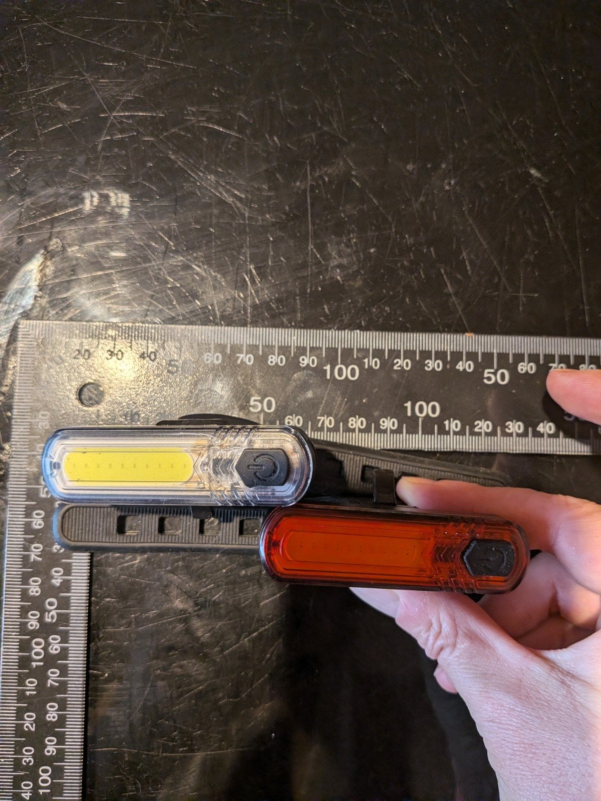LED-fietsverlichting, Ophalen of Verzenden, Gebruikt, Batterij