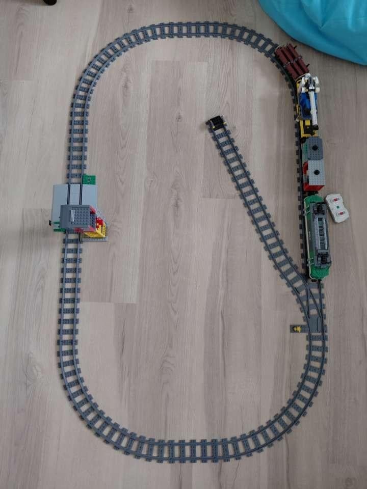 Lego treinset 60198, Lego, Ensemble complet, Enlèvement, Ninjago