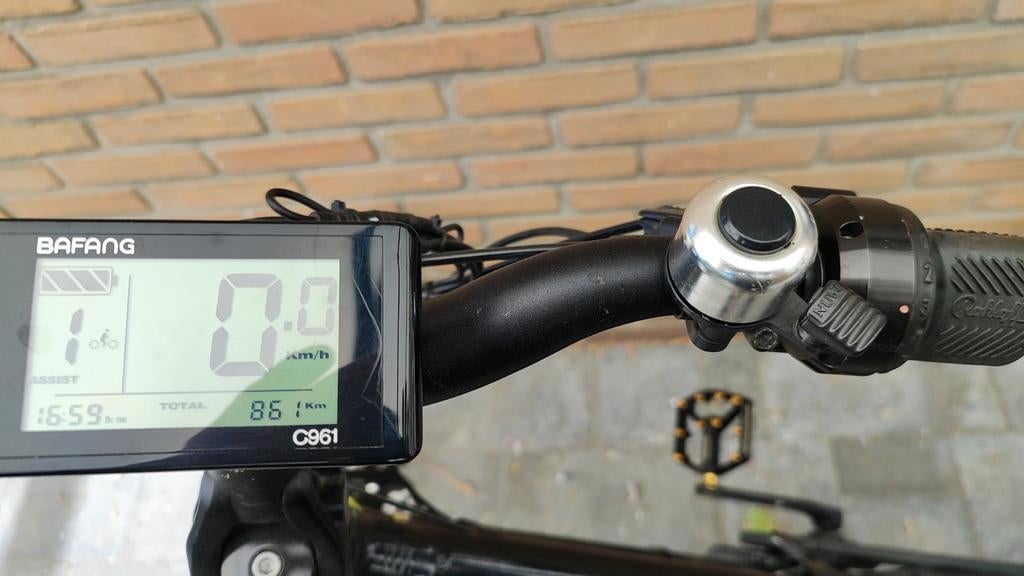 B.O.C. Rohloff Bafang. Ebike, Ophalen