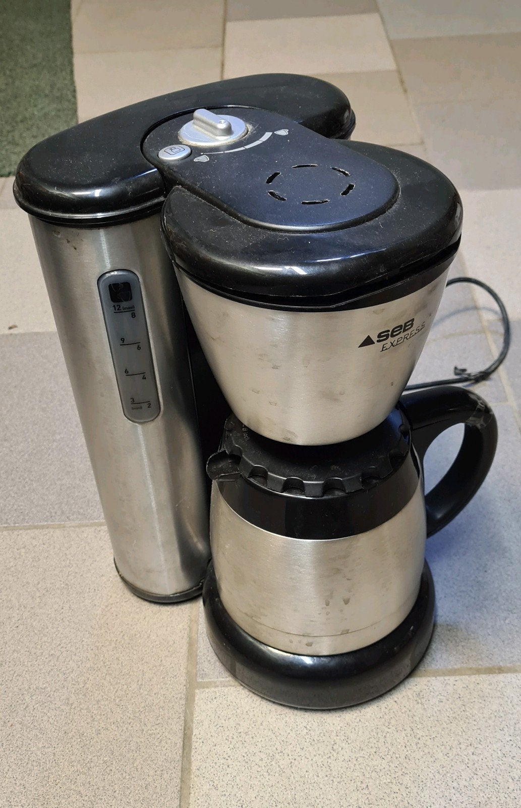 Koffie zet van merk SEB, Ophalen