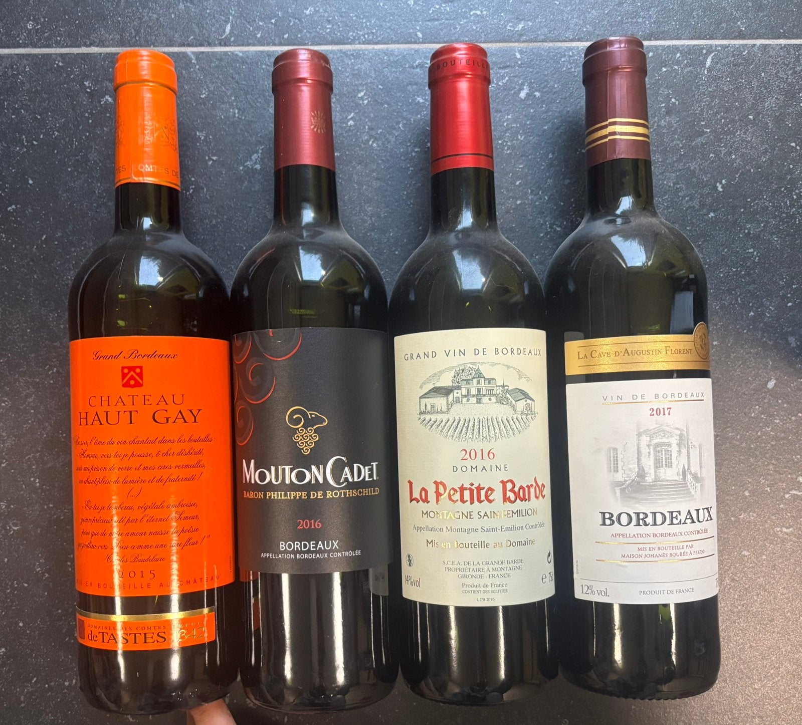 Lot 15 bouteilles de vin diverses, Collections, Enlèvement, Comme neuf